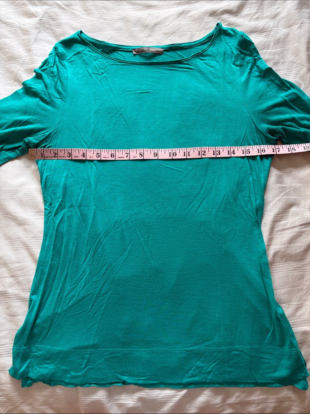✨5 for $20✨ Women’s Crewneck Short-Sleeve Top in Teal